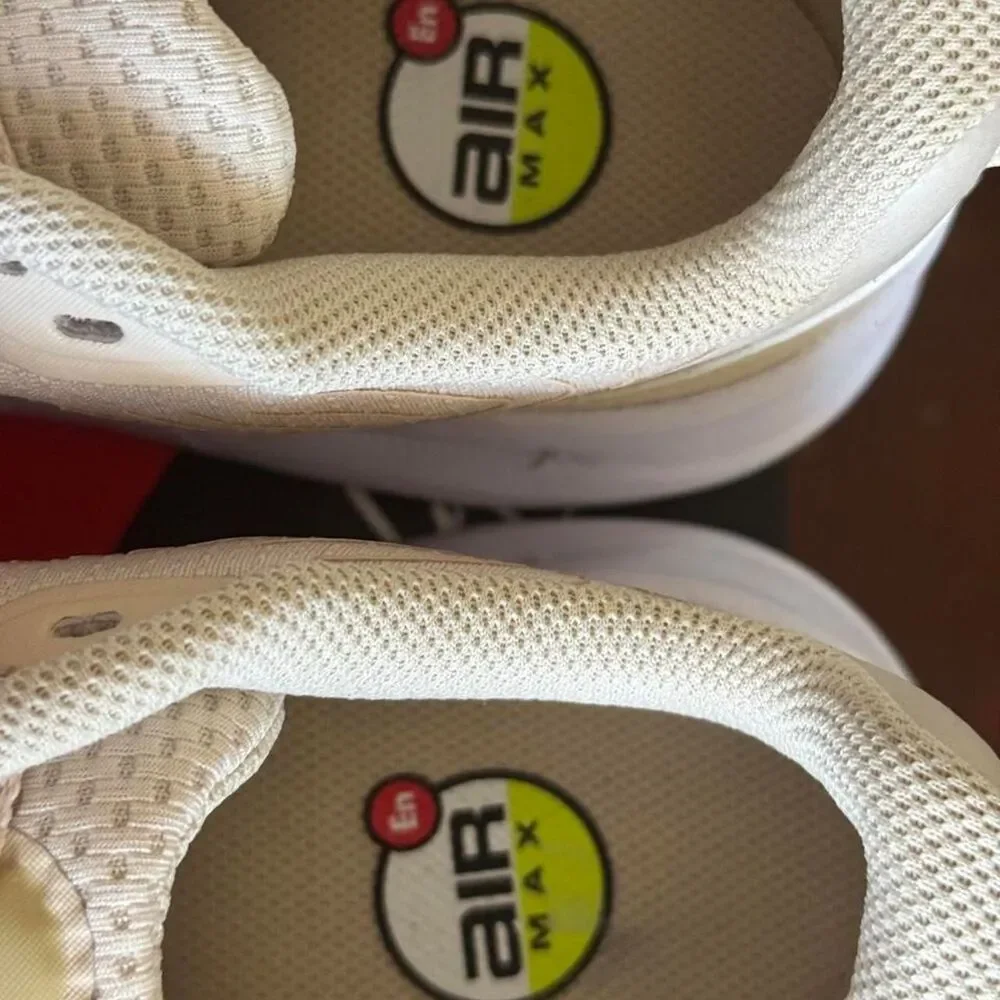 Nike Women's Cream and White Trainers